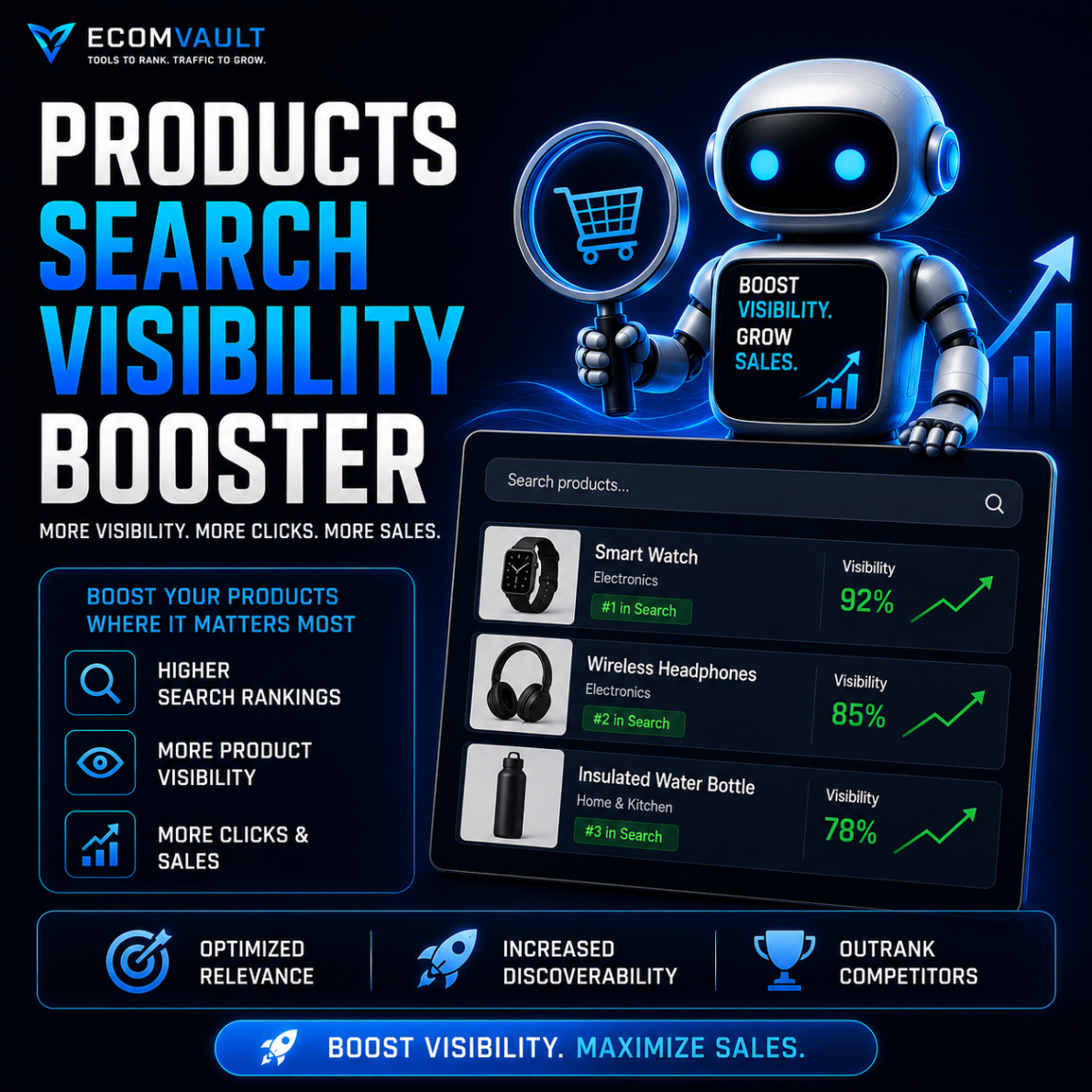Products Search Visibility Booster