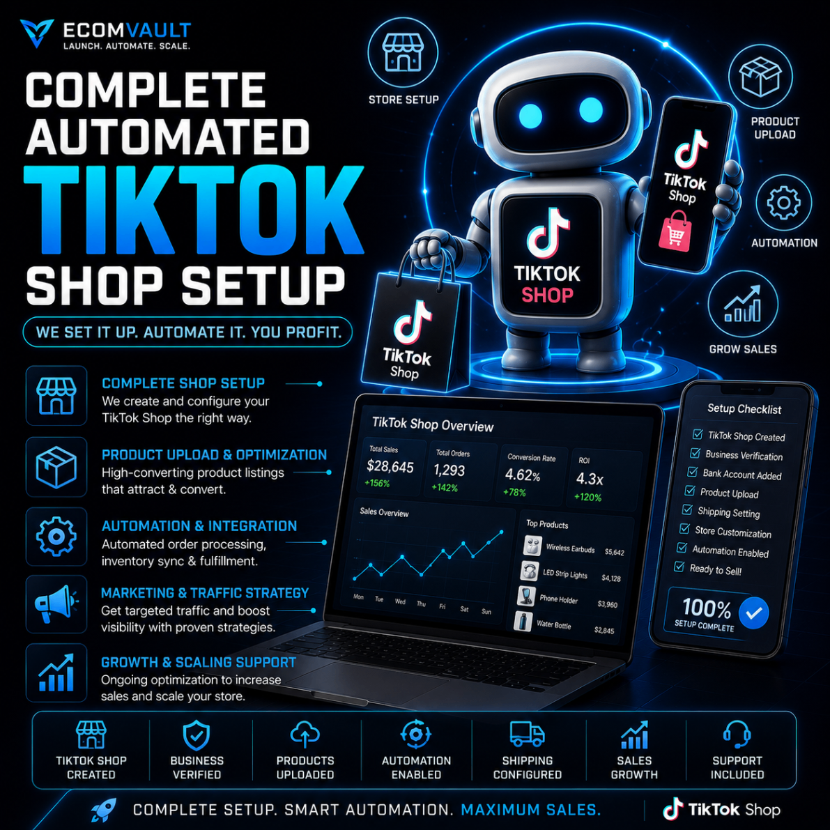 Complete Automated TikTok Shop Setup