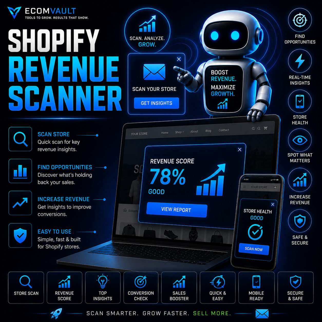 Shopify Revenue Scanner