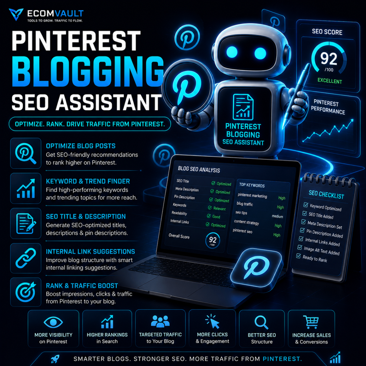 Pinterest Blogging SEO Assistant