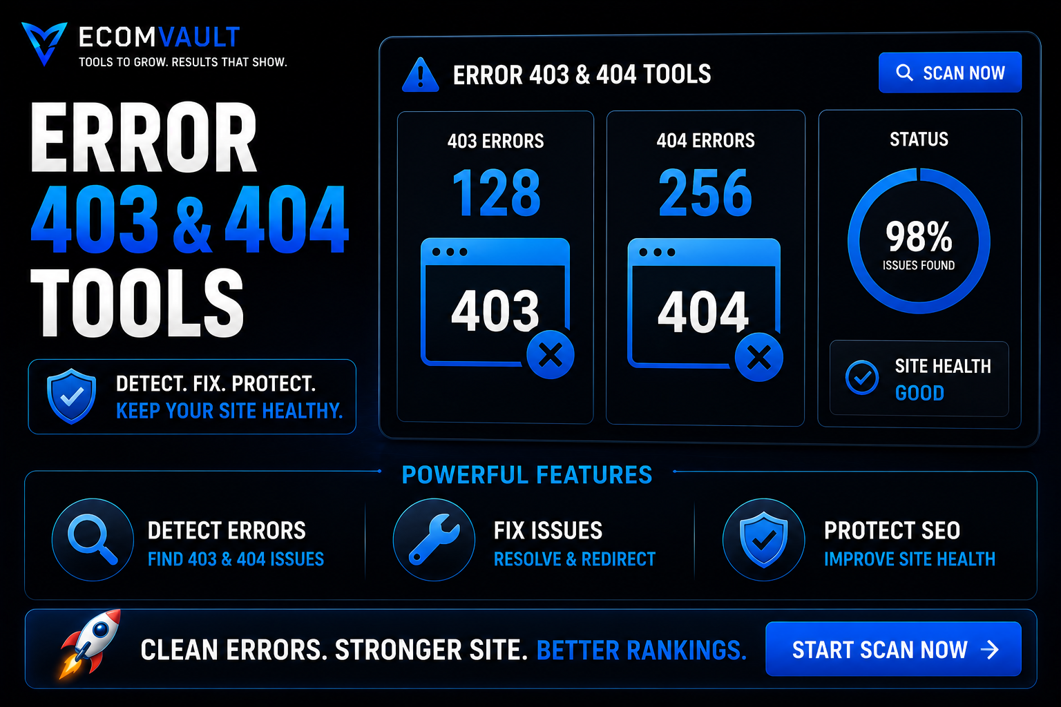 Error 403 & 404 Tools