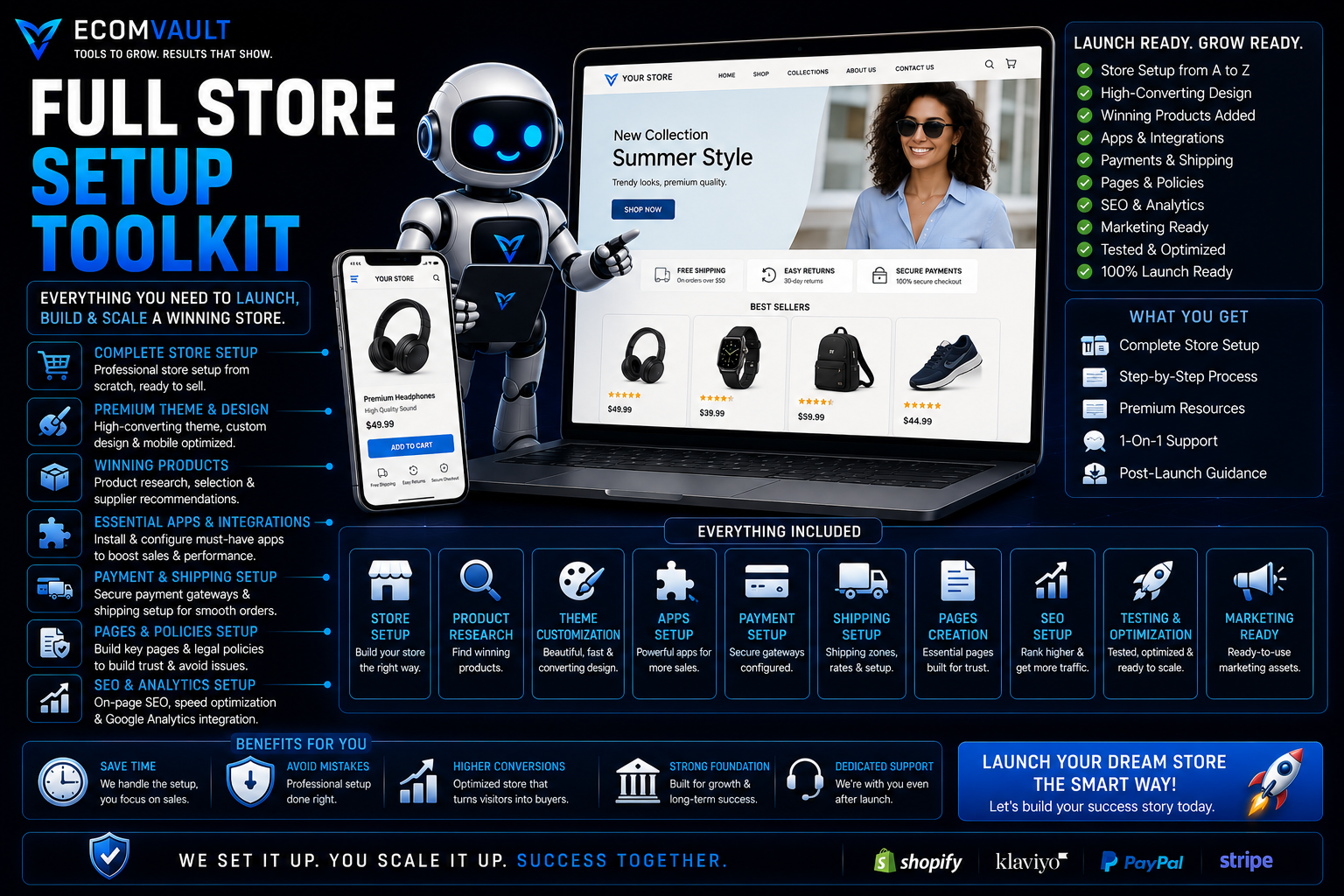 Full Store Setup Toolkit